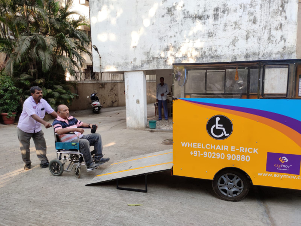 Wheelchair Accessible E-Rickshaw