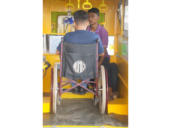 Wheelchair Accessible E-Rickshaw
